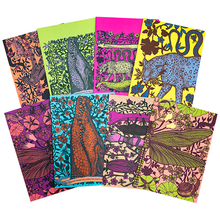 画像をギャラリービューアに読み込む, Michael Cailloux mic-89  Greeting card 8枚セット