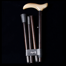 画像をギャラリービューアに読み込む, Folding stick ファイエ 折りたたみ式 ブロンドホーン ステッキ fay21