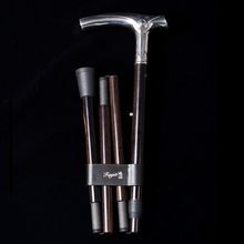 画像をギャラリービューアに読み込む, Silver plated stick ファイエ 折りたたみ式 シルバーメッキ ステッキ fay22