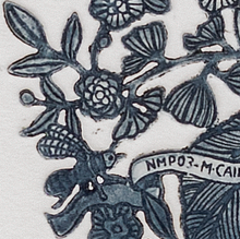 画像をギャラリービューアに読み込む, Michaël Cailloux Etching mic-26 エッチング