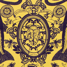 画像をギャラリービューアに読み込む, Michael Cailloux  シルクスカーフ mic-22   74cm