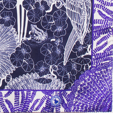 画像をギャラリービューアに読み込む, Michael Cailloux シルクスカーフ mic-23 74cm