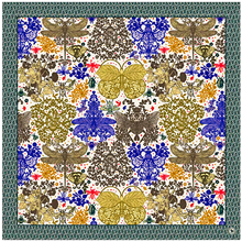 画像をギャラリービューアに読み込む, Michael Cailloux シルクスカーフ mic-73 78cm