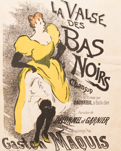 画像をギャラリービューアに読み込む, La valse des bas noirs  f-37　
